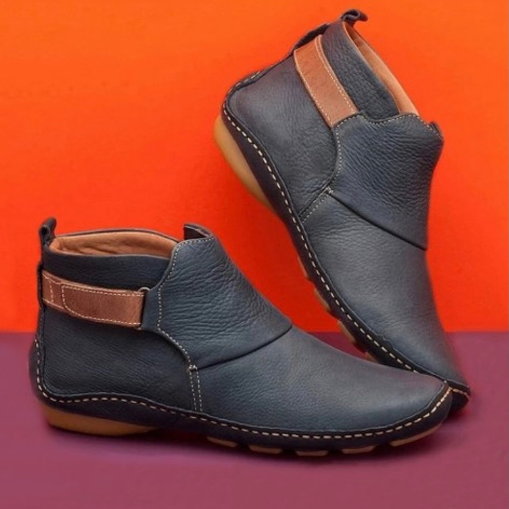 Gray Ankle Boot - Women